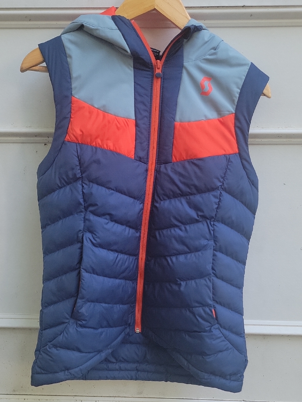 Scott Navy Blue and Coral Jacket